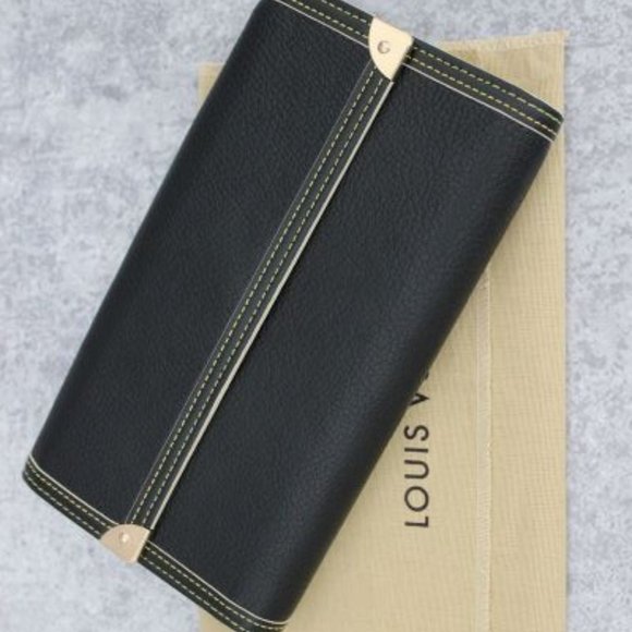 Louis Vuitton Suhali Leather Porte Tresor International Trifold Wallet -PRISTINE - Picture 14 of 16